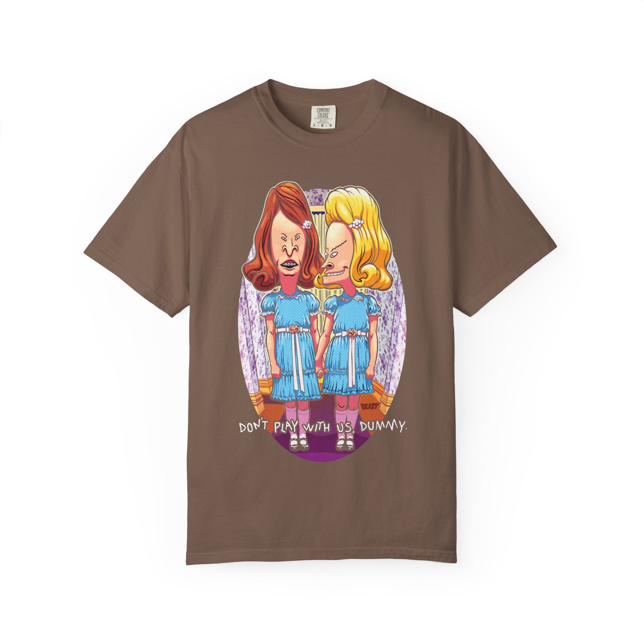 Beavis Butthead Shining Parody 90s Cartoon Horror Tee - Sinful Threads