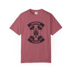 Supreme Fitness with Weights Gym Workout Graphic T-Shirt