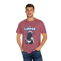 Anime Floral Shirt - Manga Art Top - Anime Lover Gift