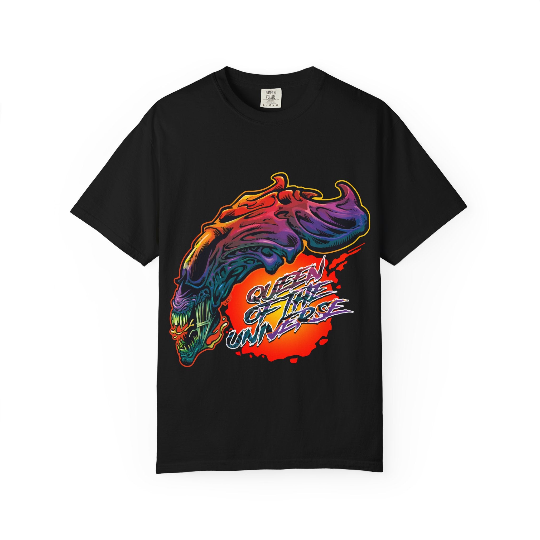 Queen of the Universe Alien Queen Tee - Xenomorph Shirt - Sinful Threads