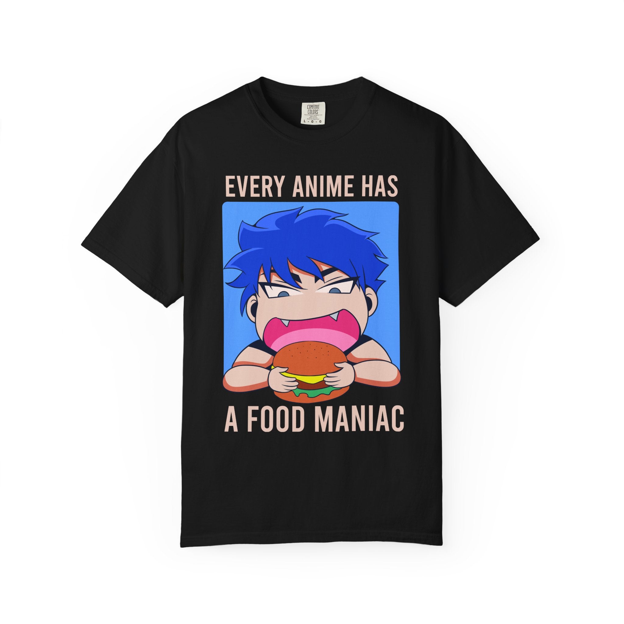 Otaku Graphic Tee - Anime Food Maniac Shirt - Foodie Gift - Sinful Threads
