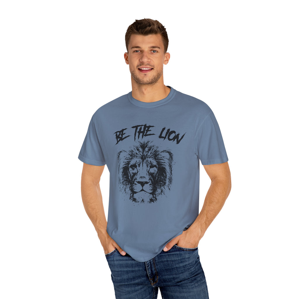 Motivational Lion Shirt - Be The Lion Print Tee - Sinful Threads