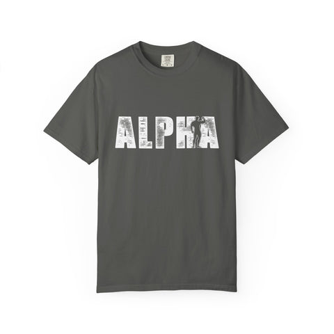 Alpha Male Bodybuilder Tee - Premium Muscle Graphic Design