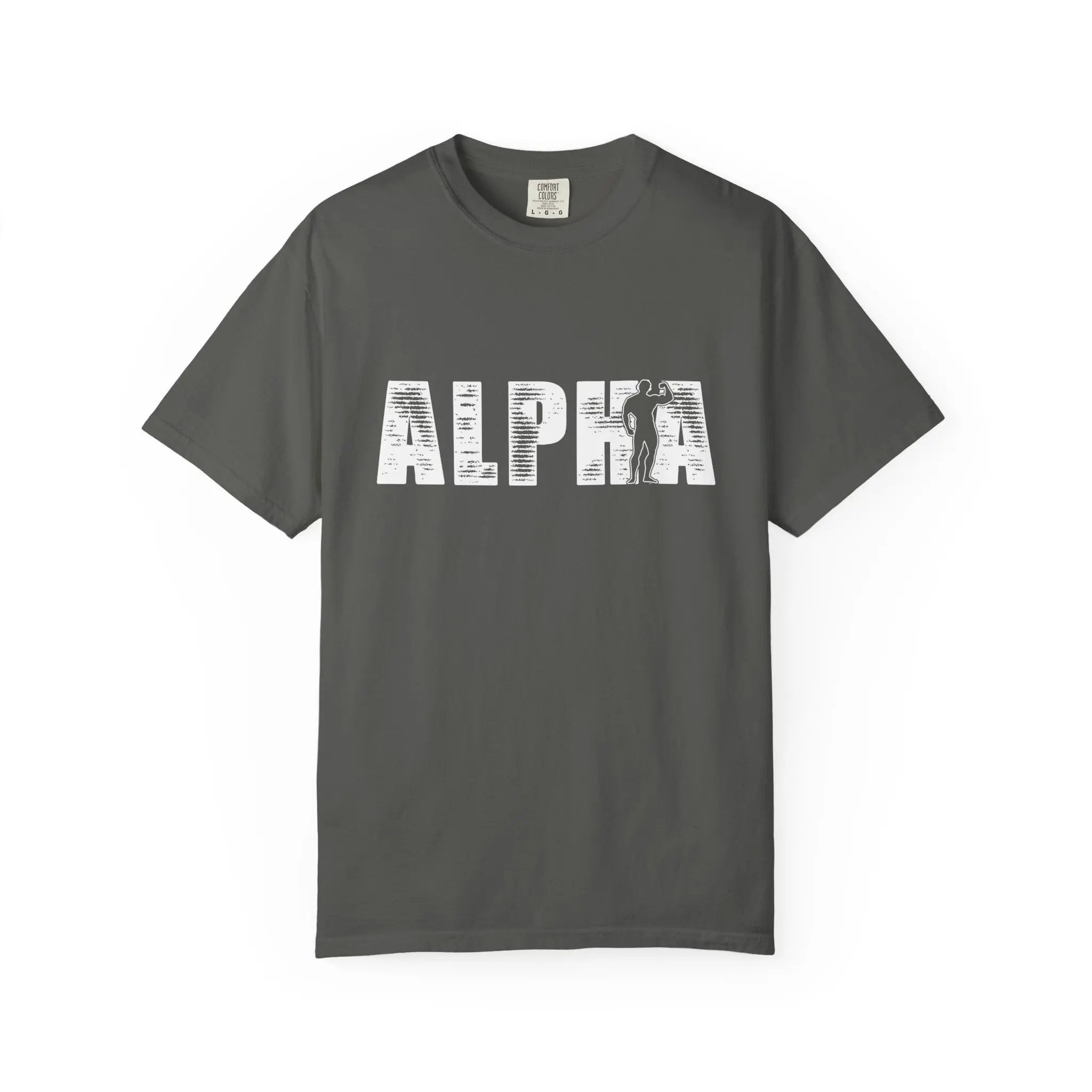 Alpha Male Bodybuilder Tee - Premium Muscle Graphic Design Printify