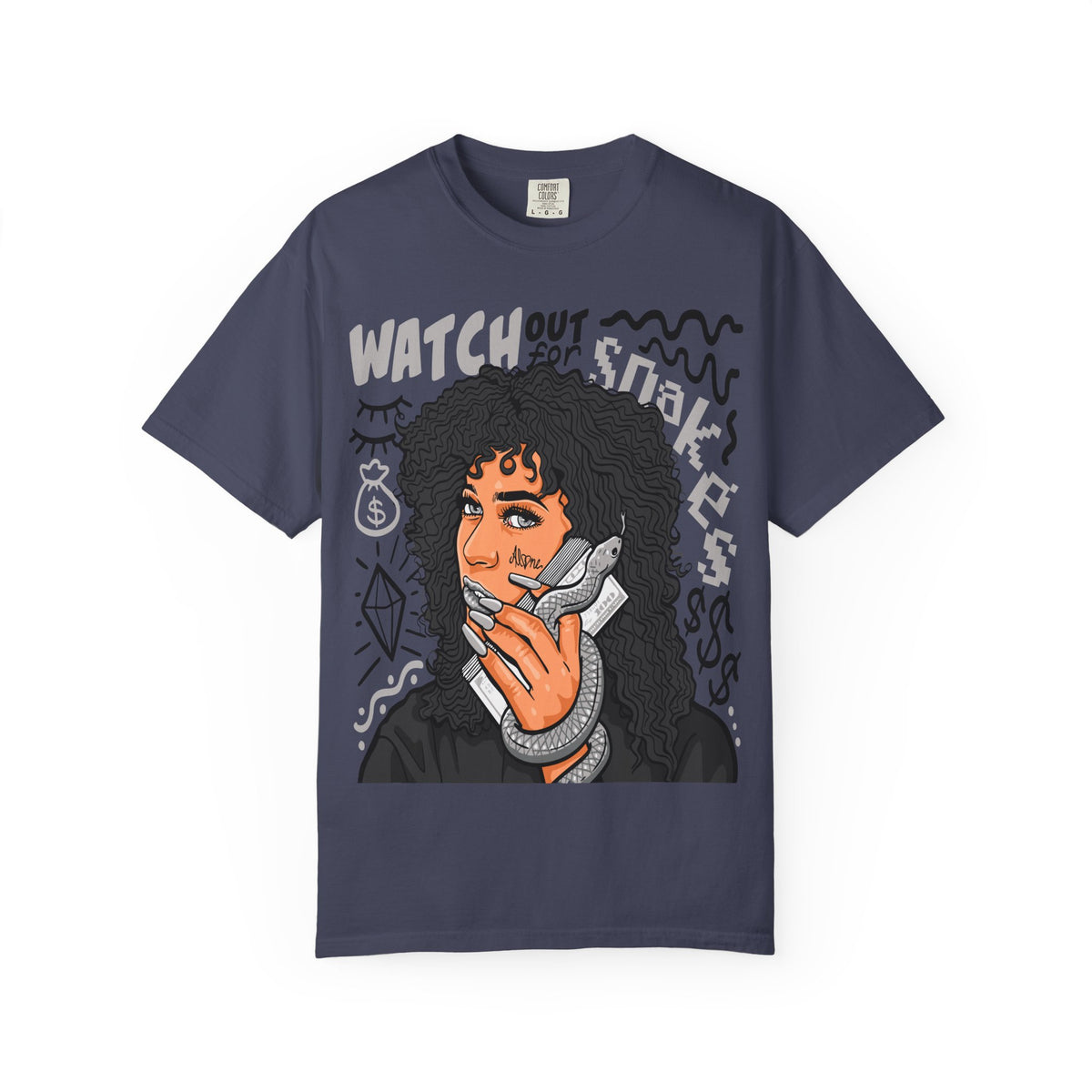 Watch Out Snakes Boss Woman Money Shirt