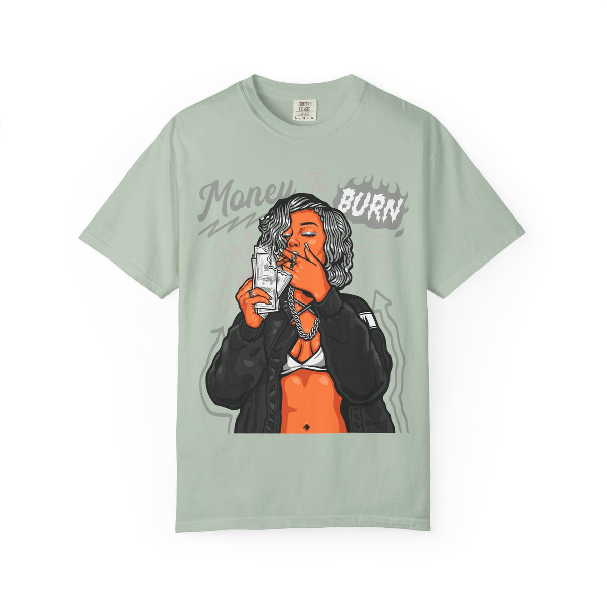 Money Graphic Tee – Luxury Streetwear
