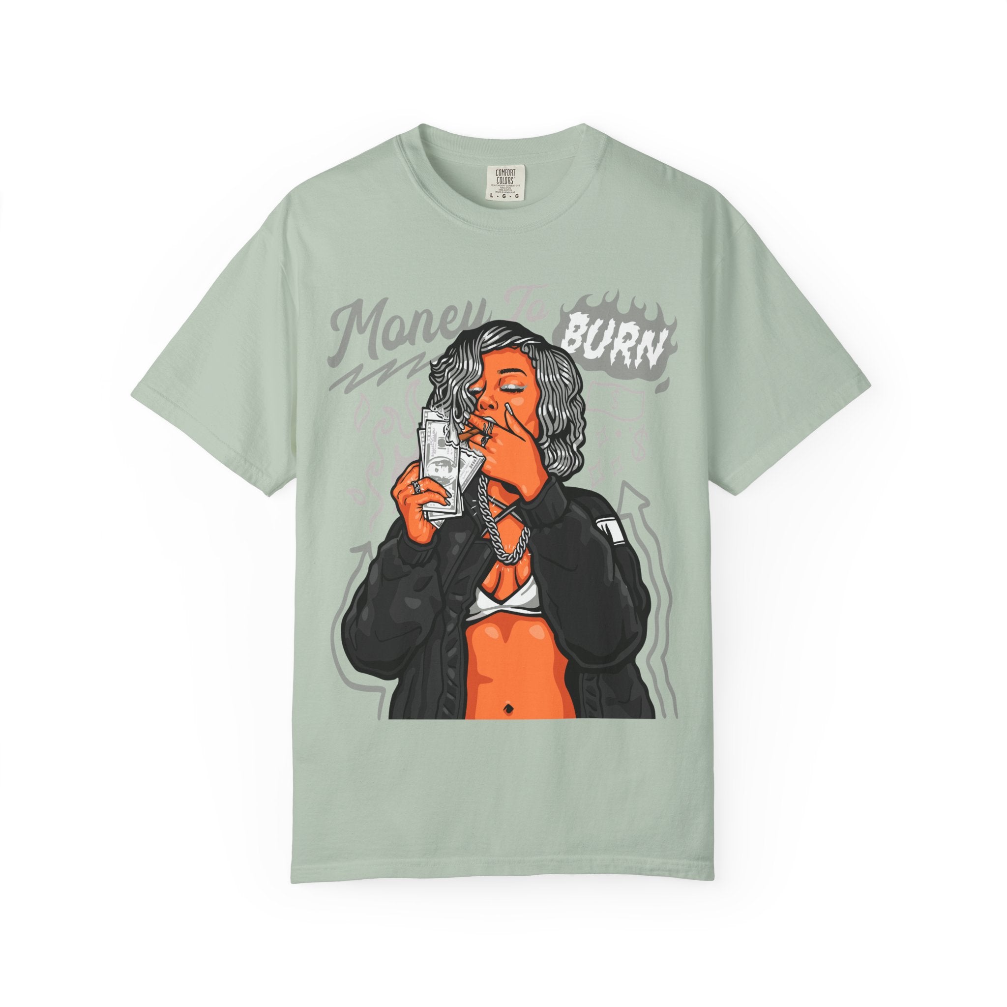 Money Graphic Tee – Luxury Streetwear - Sinful Threads