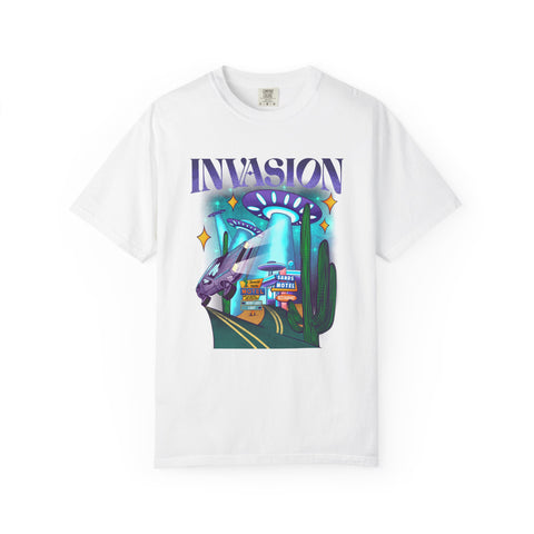 Alien Abduction Shirt – Desert Motel UFO Tee Retro Sci-Fi