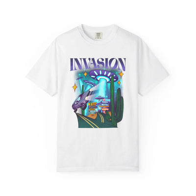 Alien Abduction Shirt – Desert Motel UFO Tee Retro Sci-Fi - Sinful Threads