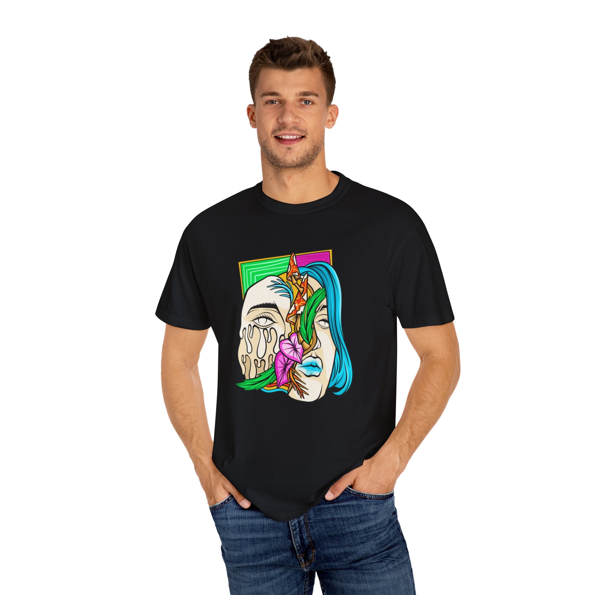 Psychedelic Mushroom Shirt - Trippy Art Tee - Stoner Gift Idea - Sinful Threads