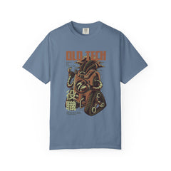Retro Old Tech Post Of The End Robot Illustration T-Shirt
