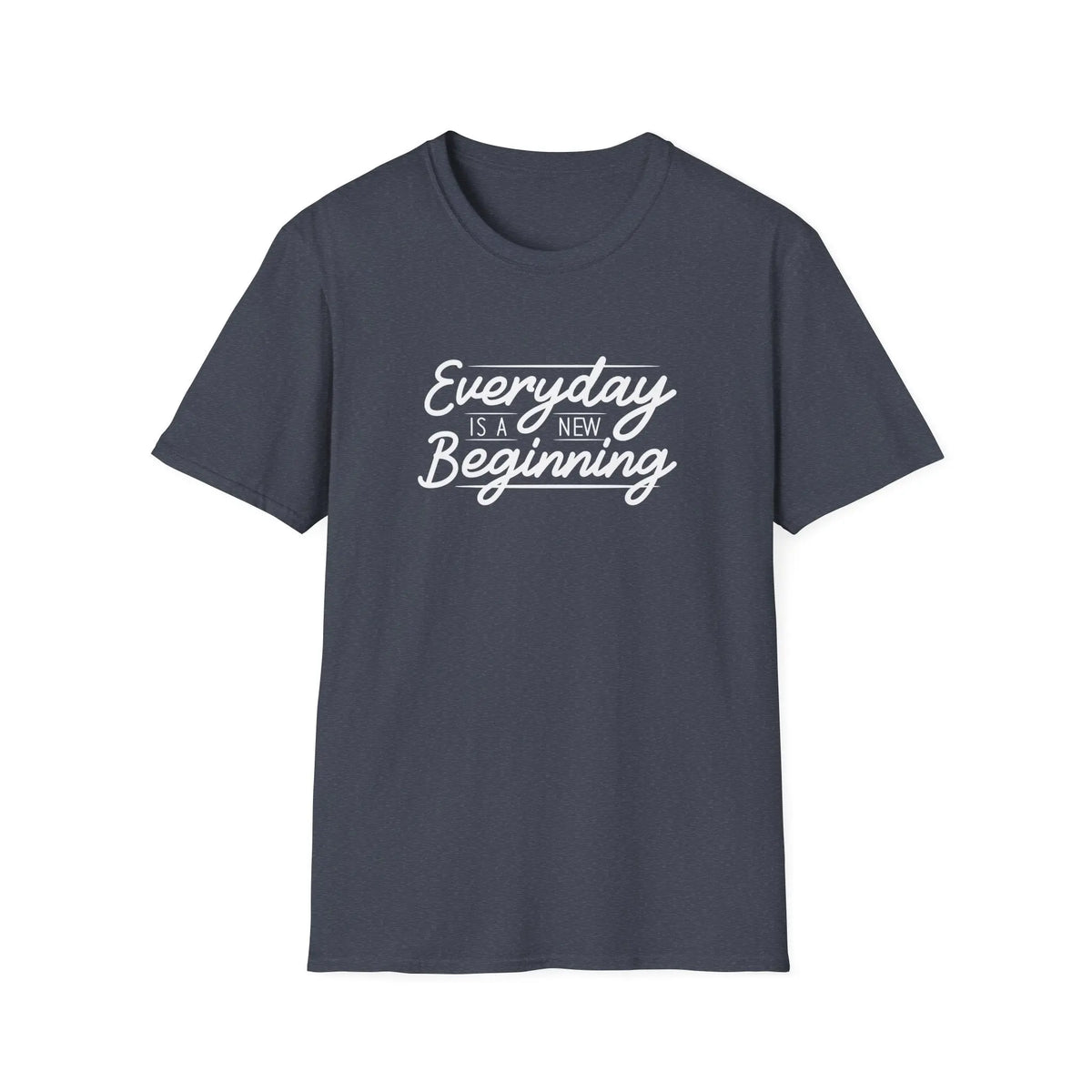 New Beginning Graphic Shirt - Everyday Fresh Start Tee - Sinful Threads
