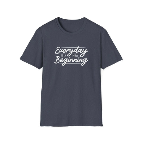 New Beginning Graphic Shirt - Everyday Fresh Start Tee - Sinful Threads