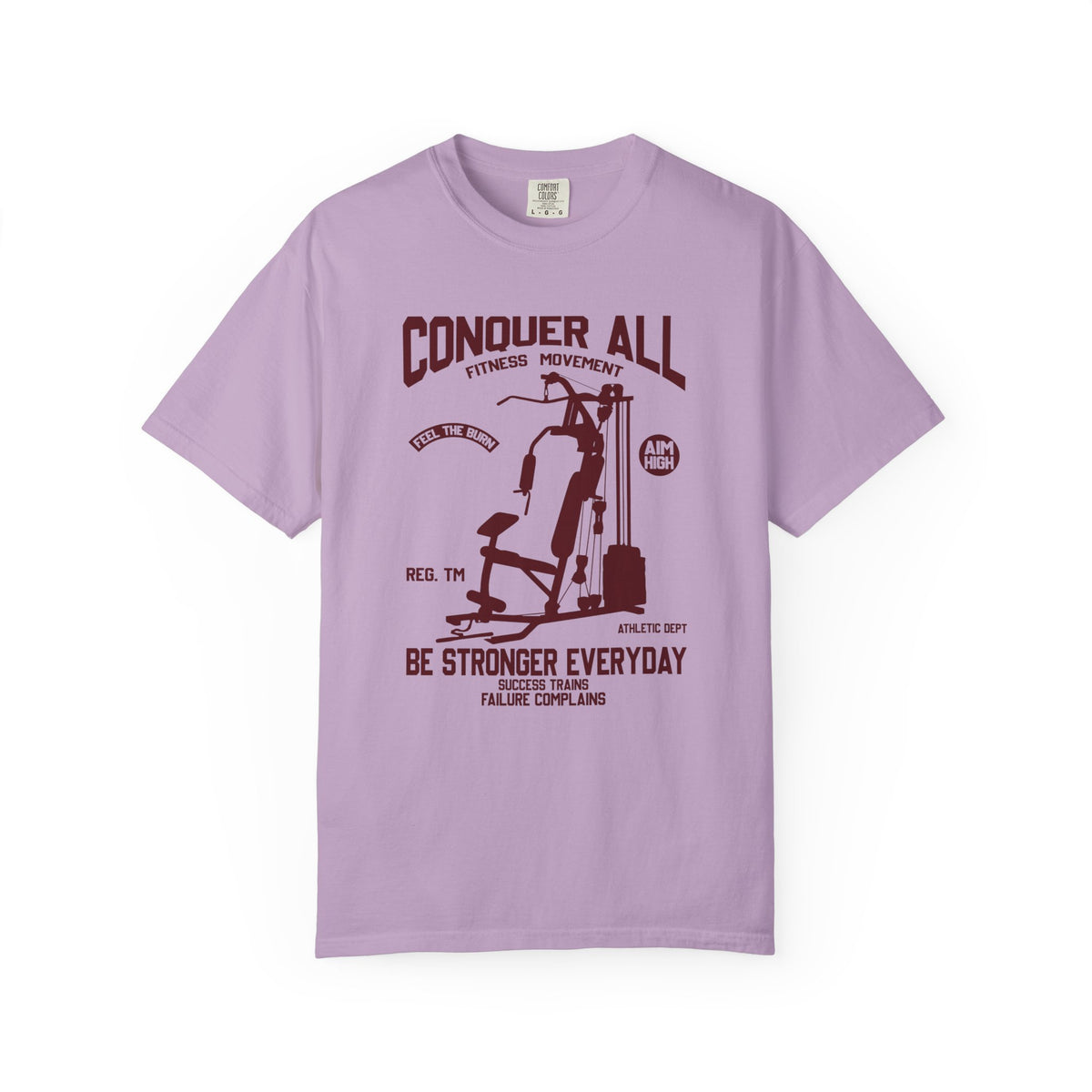 Conquer All Fitness Movement Gym Equipment T-Shirt