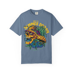 Pineapple Skull Tee - Tropical Skull Tee - Edgy Summer Gift