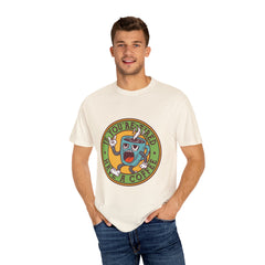 Funny Coffee Shirt - Tired Needs Coffee - Sarcastic Quote Tee
