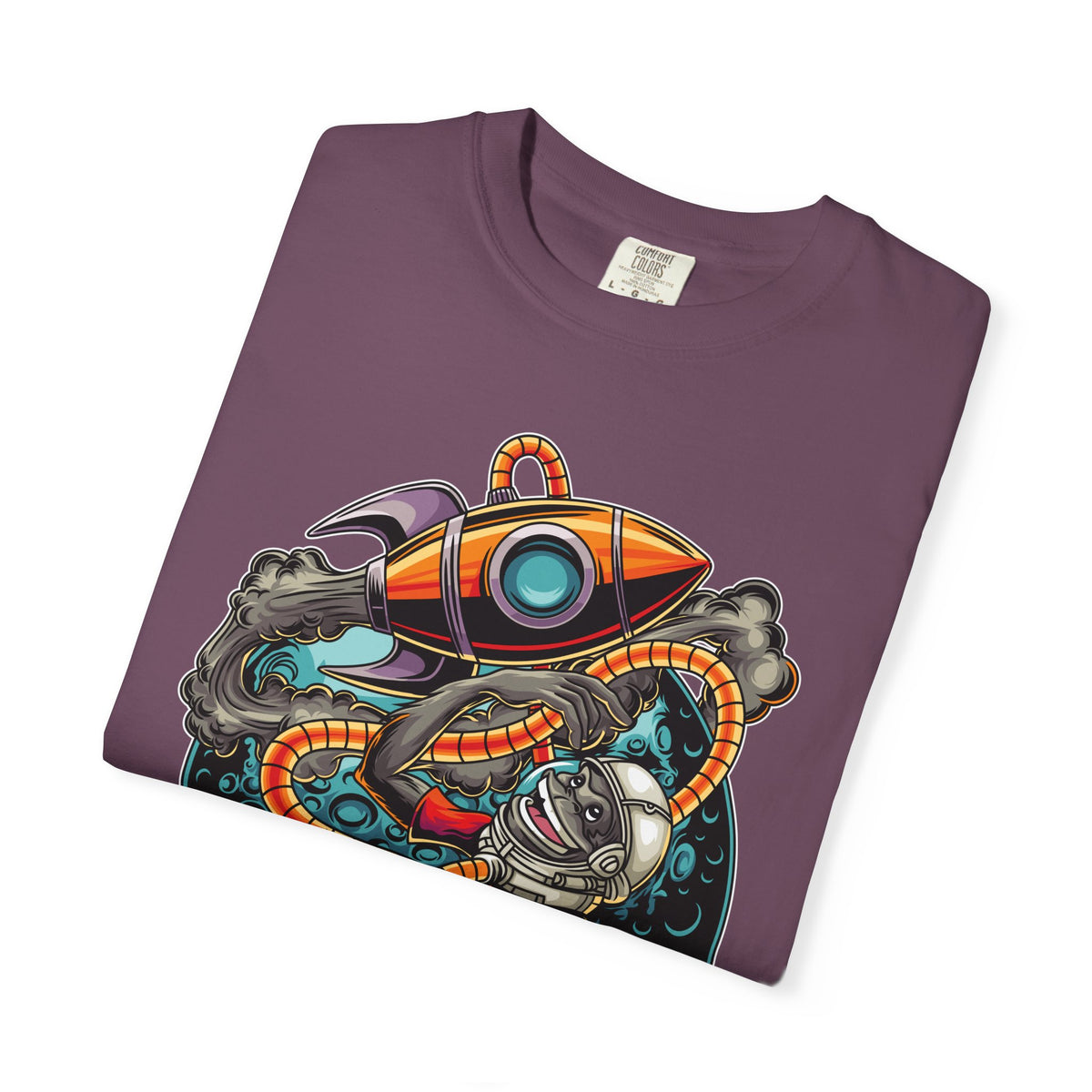 Space Monkey Shirt - Funny Astronaut Tee - Rocket Adventure Gift