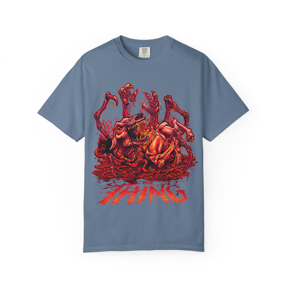The Thing Shirt - Spooky 80s Horror Vintage Tee for Horror Fans