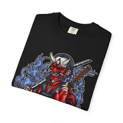 Oni mask tee - Samurai Demon Shirt - Warrior Gift