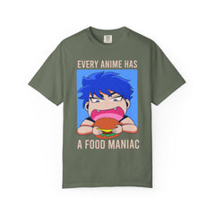 Otaku Graphic Tee - Anime Food Maniac Shirt - Foodie Gift