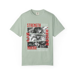 Strength Manga Tee - Cool Girl Samurai - Warrior Gift