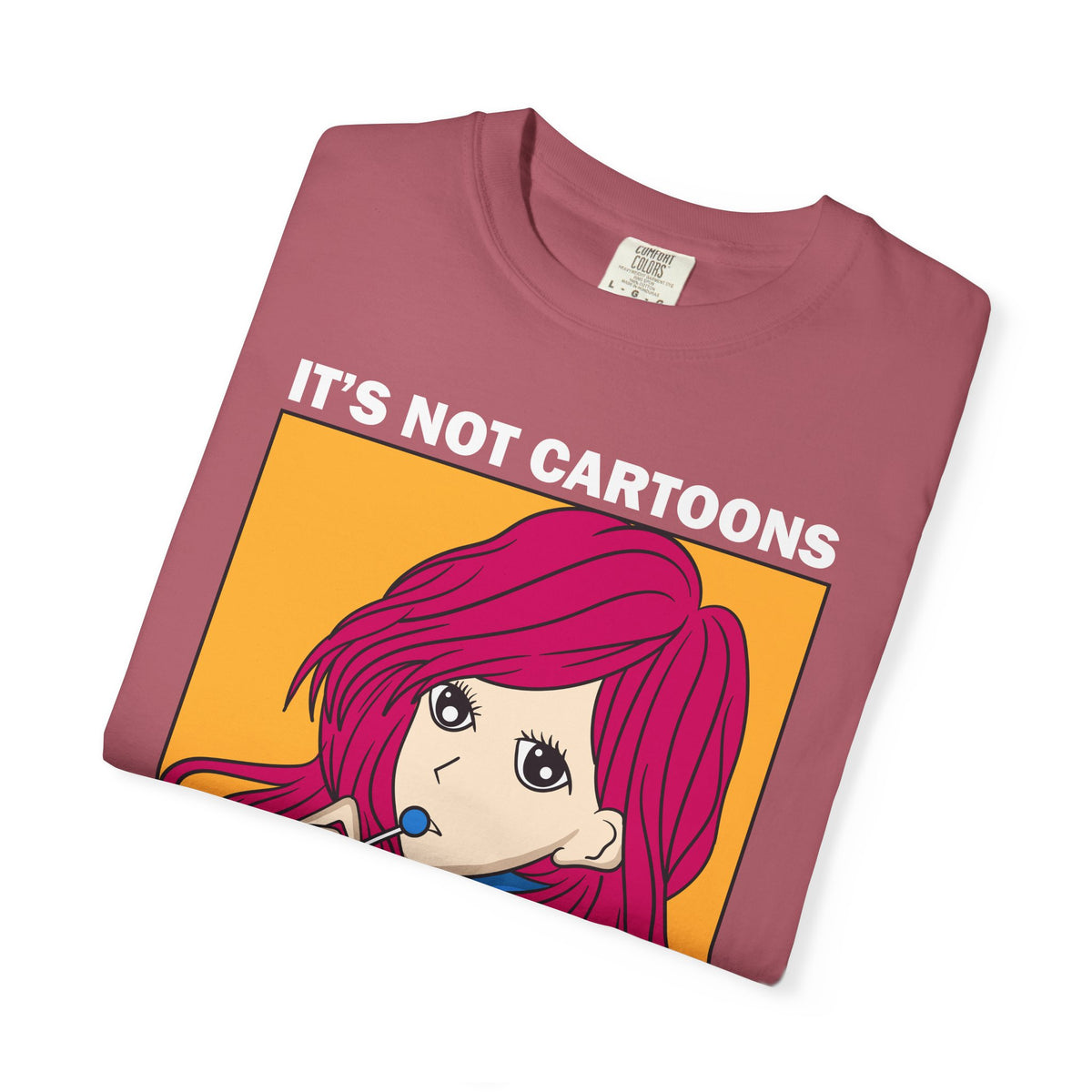 Not Cartoons Anime Shirt – It’s Not Cartoons Tee Graphic
