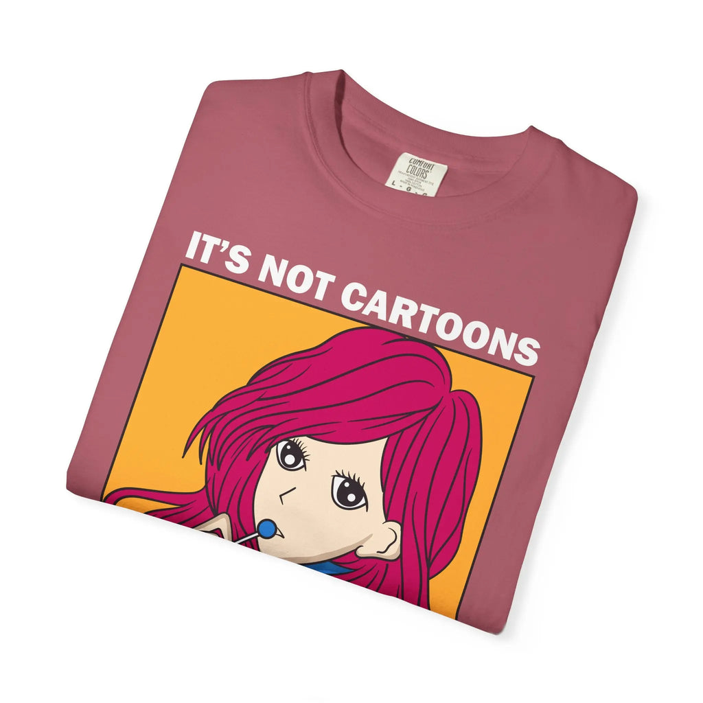 Not Cartoons Anime Shirt – It’s Not Cartoons Tee Graphic - Sinful Threads