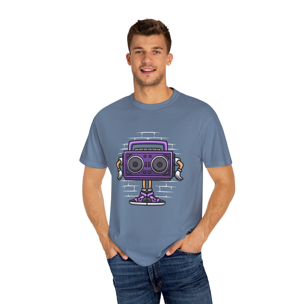 Retro Boombox Tee - Cartoon Radio Shirt - Vintage Gift - Sinful Threads