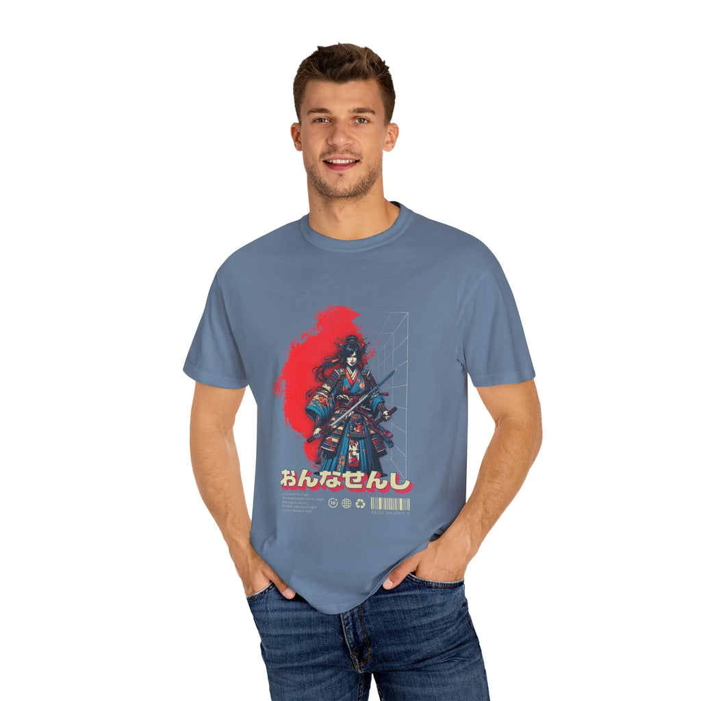Onna Bugeisha Tee - Samurai Warrior Art Geisha Katana - Sinful Threads