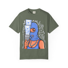 Money Gangster Shirt - Make It Rain Girl Tee for Hip Hop Fans
