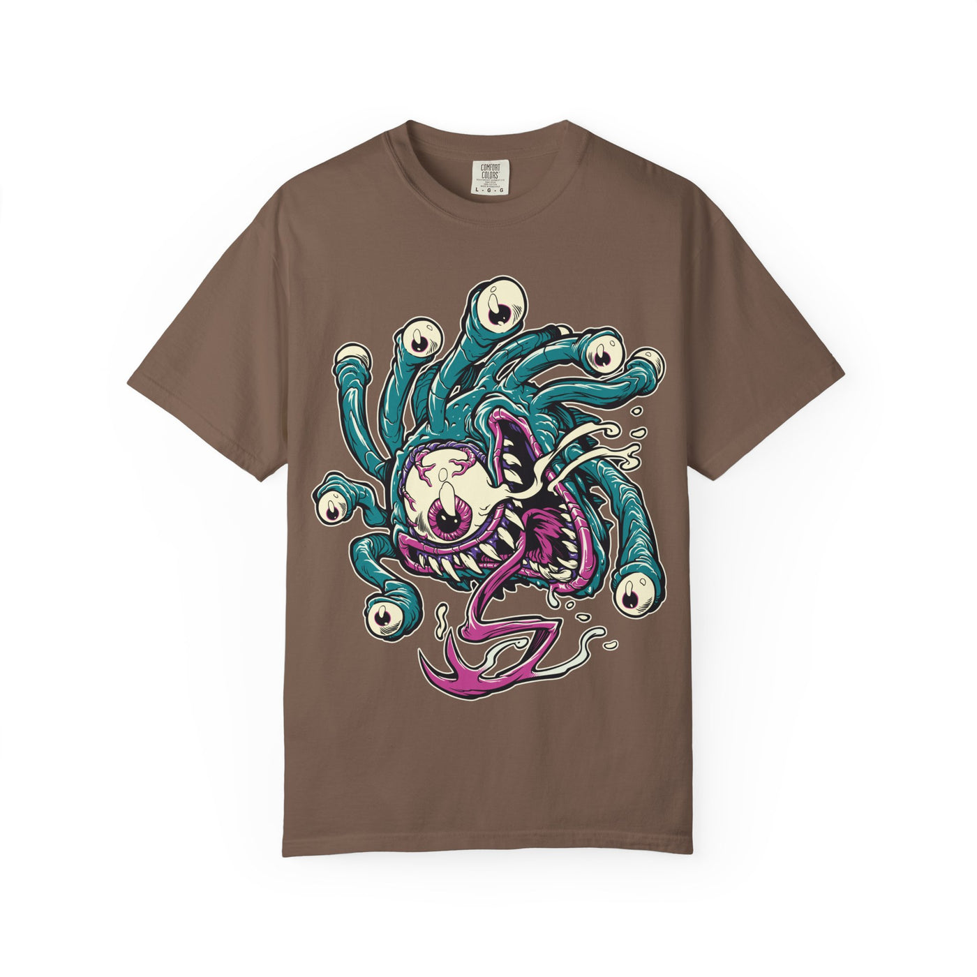 Beholder Shirt - Eye Tyrant D&D Monster Tee for Tabletop Fans - Sinful Threads