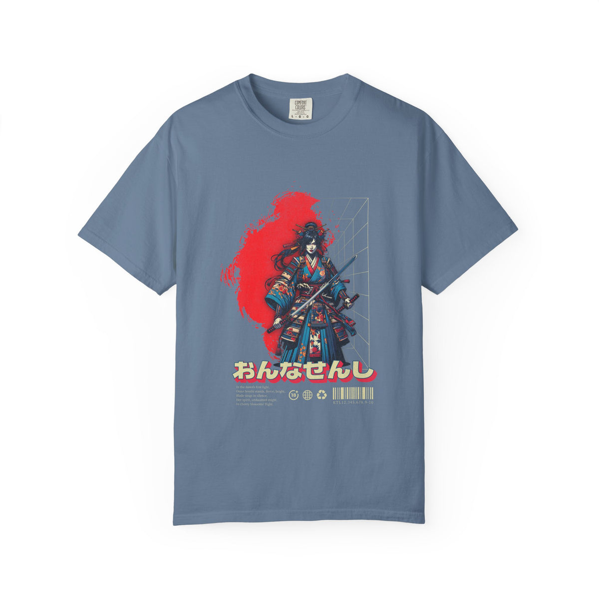 Onna Bugeisha Tee - Samurai Warrior Art Geisha Katana