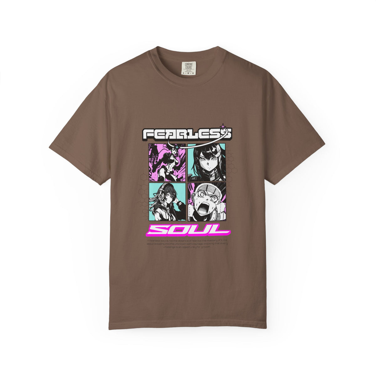 Fearless Soul Tee - Anime Manga Bold Aesthetic Graphic
