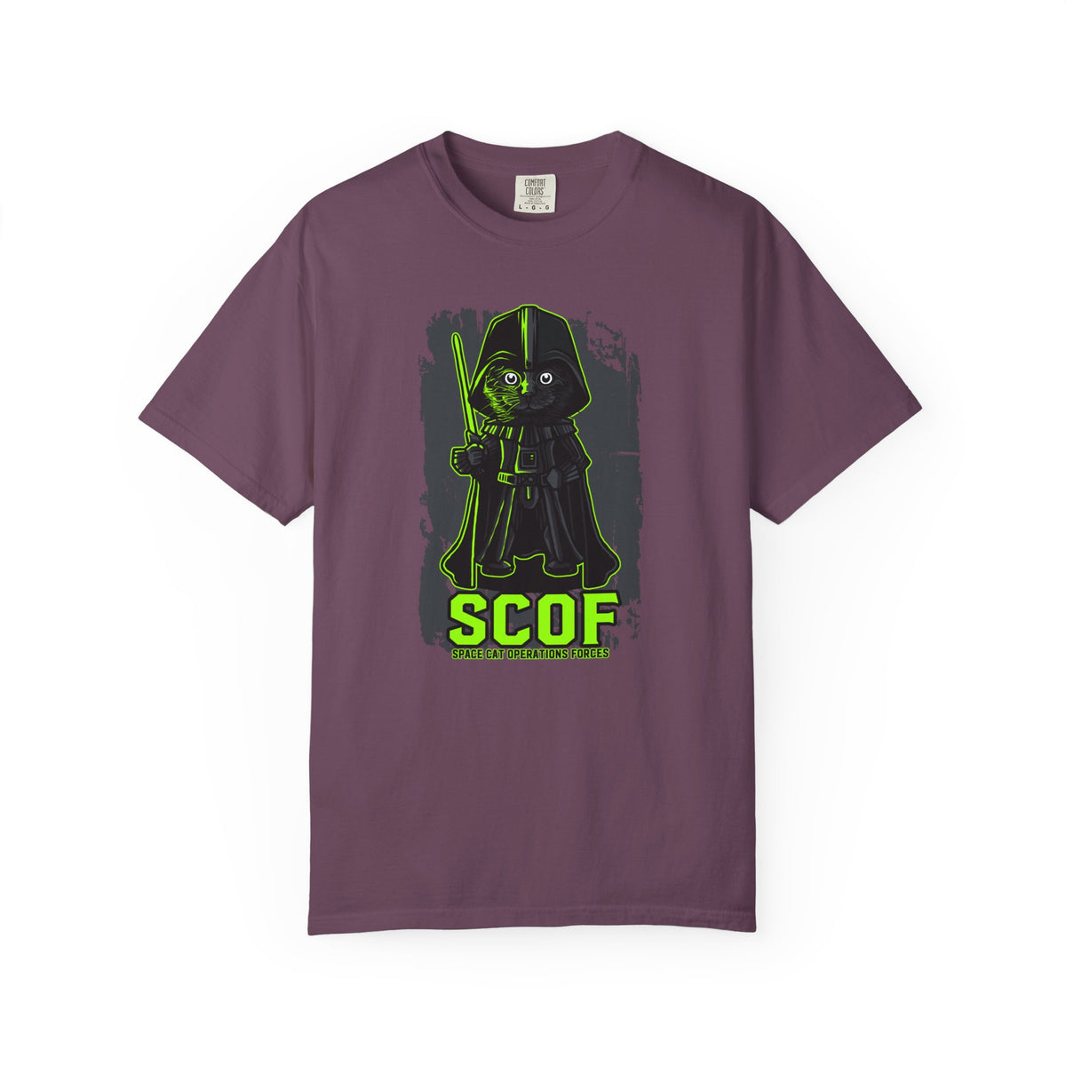 Galactic Cat Tee - Dark Lord - Sci-Fi Space Gift