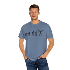 Evolution Of Weightlifting Progression In Gym Fitness T-Shirt
