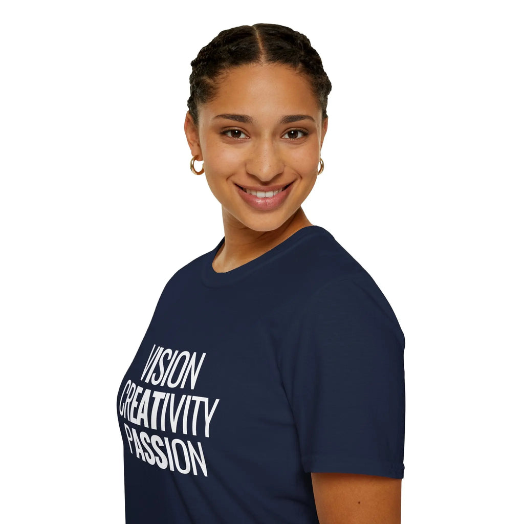 Vision Passion Hidden Message Shirt - Subtle Adult Humor Tee Printify