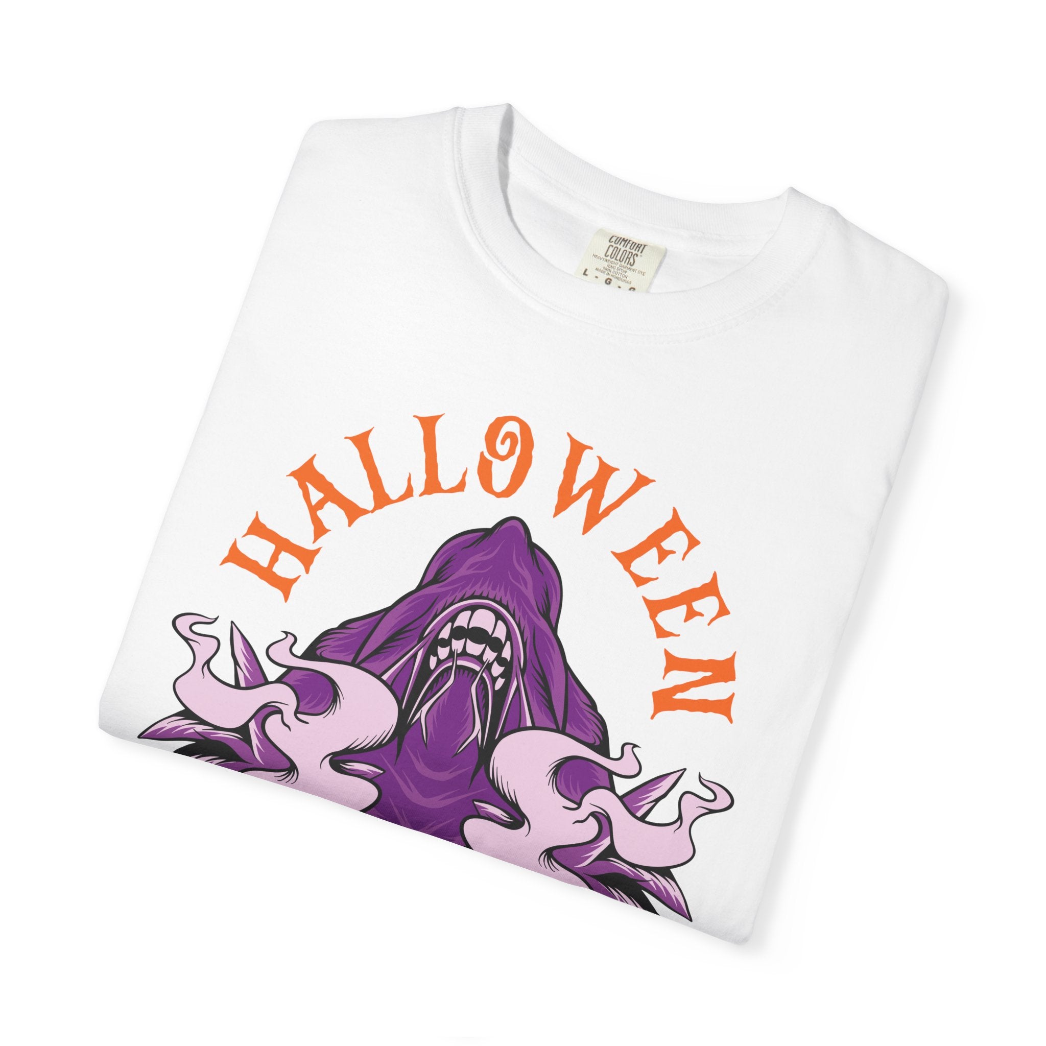 Spooky Season Shirt - Purple Monster Tee - Cute Halloween Gift - Sinful Threads