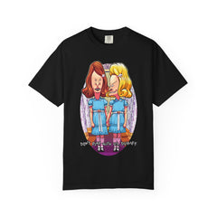 Beavis Butthead Shining Parody 90s Cartoon Horror Tee