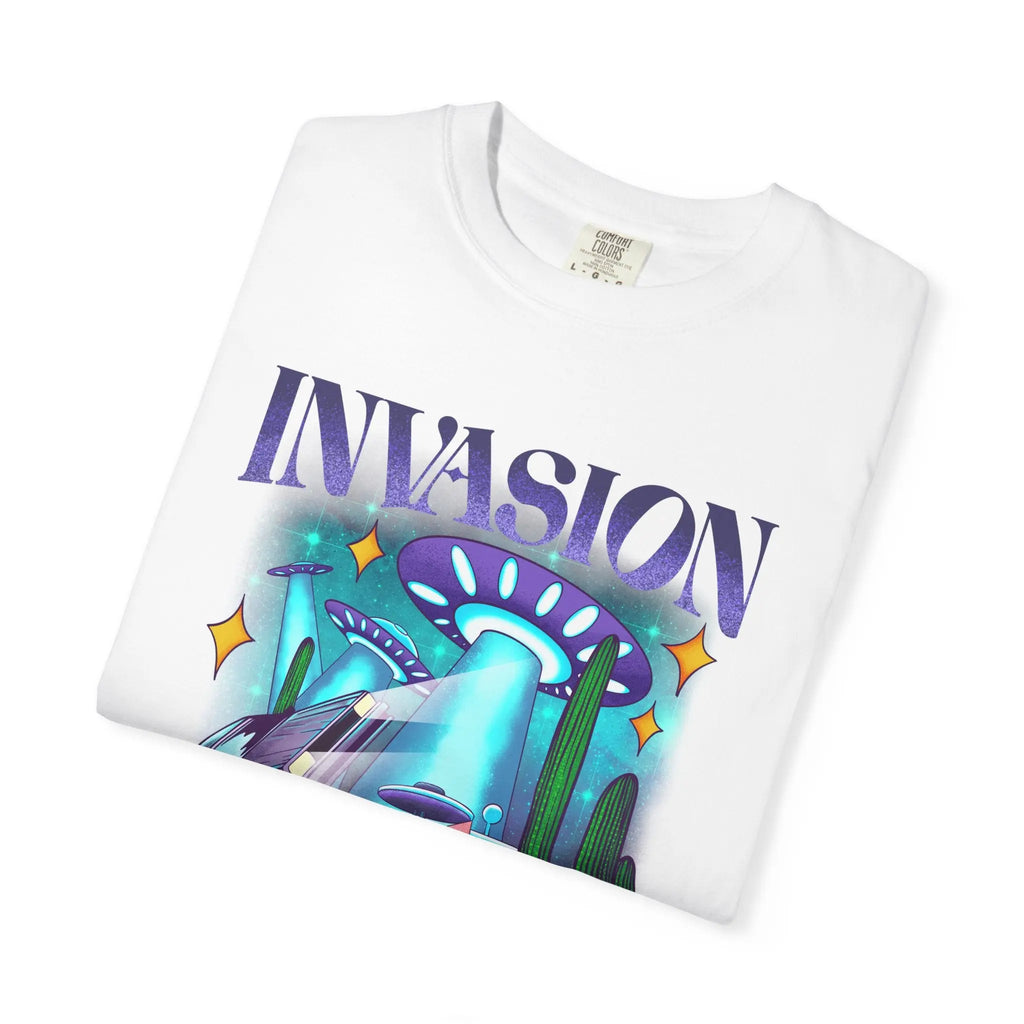 Alien Abduction Shirt – Desert Motel UFO Tee Retro Sci-Fi - Sinful Threads