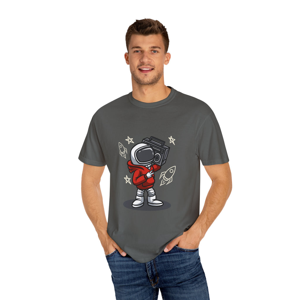 Astronaut Gift Shirt - Funny Space Boombox Tee - Cool Gift - Sinful Threads