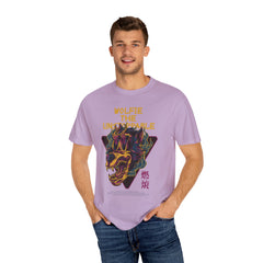 Fierce Wolfie The Unstoppable Graphic Design T-Shirt