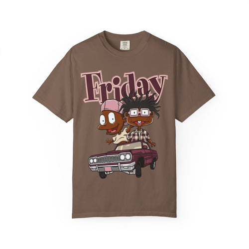 Friday Lowrider Shirt - 90s Culture Tee for Hip Hop Nostalgia - Sinful Threads