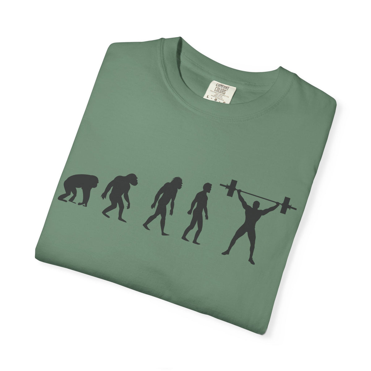 Evolution Of Weightlifting Progression In Gym Fitness T-Shirt