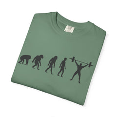 Evolution Of Weightlifting Progression In Gym Fitness T-Shirt