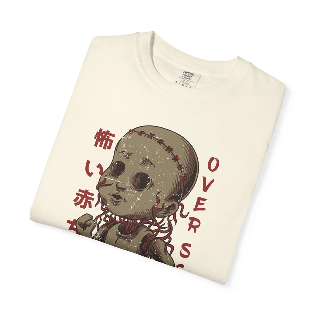 Terrifying Baby Overscary Graphic Design T-Shirt - Sinful Threads