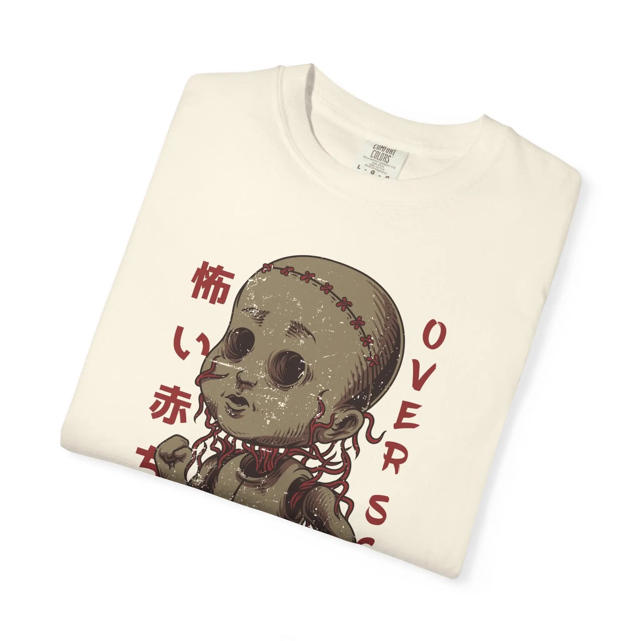 Terrifying Baby Overscary Graphic Design T-Shirt - Sinful Threads