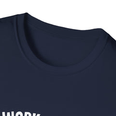 Work Hard Silence Tee - Silent Hustle Graphic Tshirt