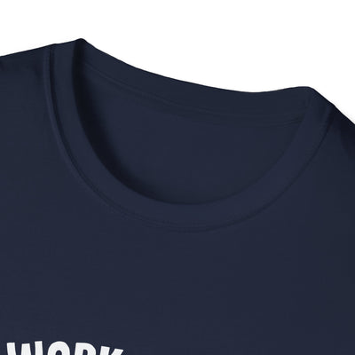 Work Hard Silence Tee - Silent Hustle Graphic Tshirt - Sinful Threads