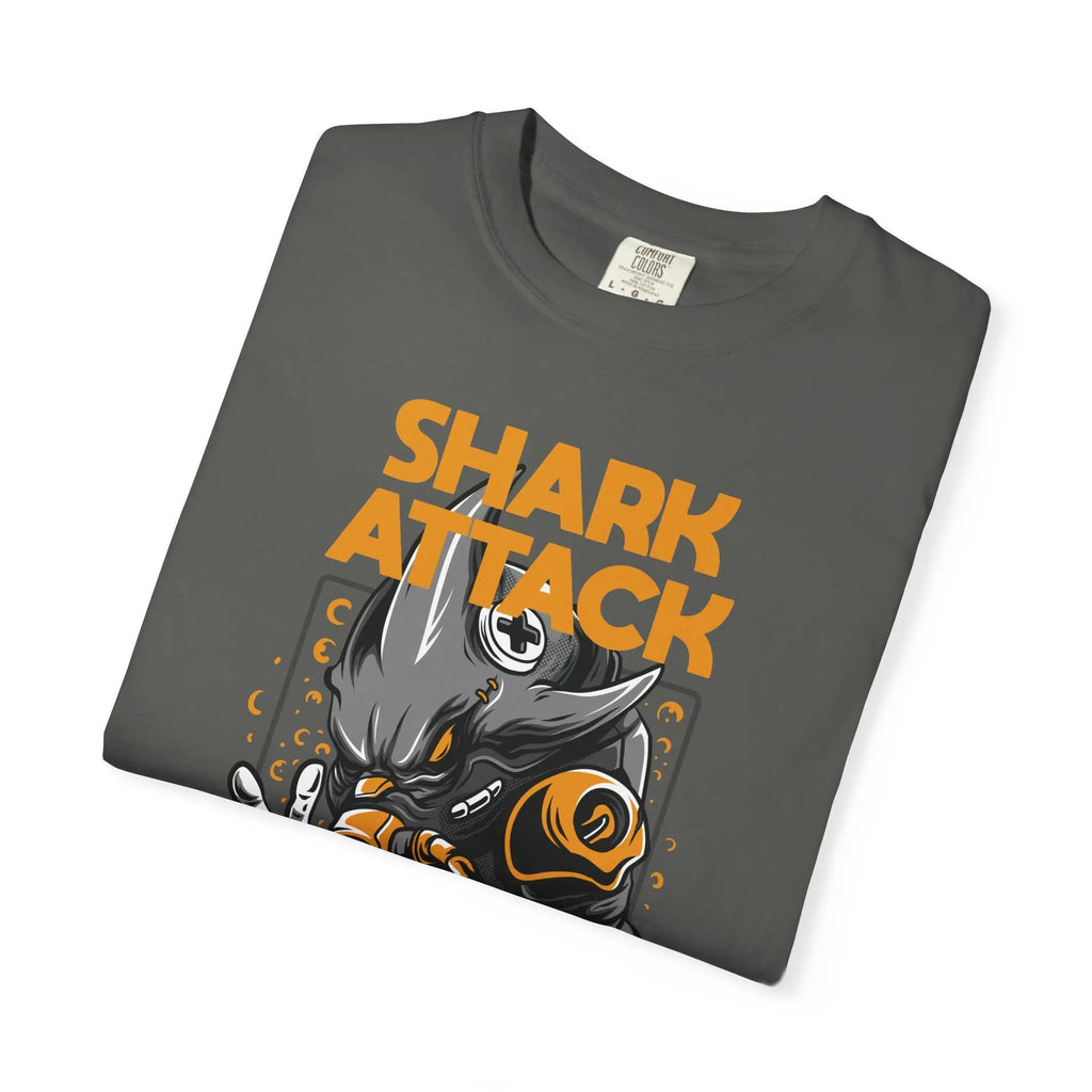Shark Attack Bold Graphic Unisex T-Shirt - Sinful Threads