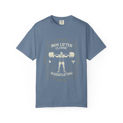 Iron Lifter Vintage T-Shirt - Classic Gym Gift - Sinful Threads
